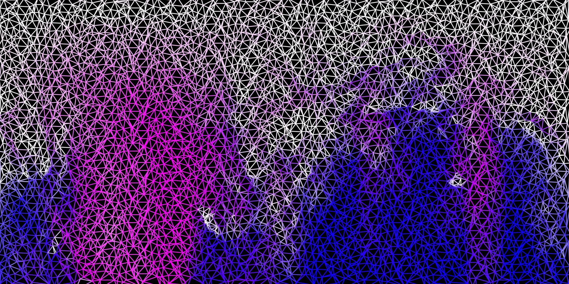 papel de parede poligonal geométrico de vetor rosa claro, azul.