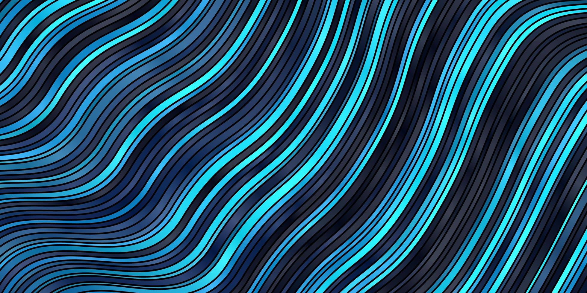 textura vector azul escura com curvas