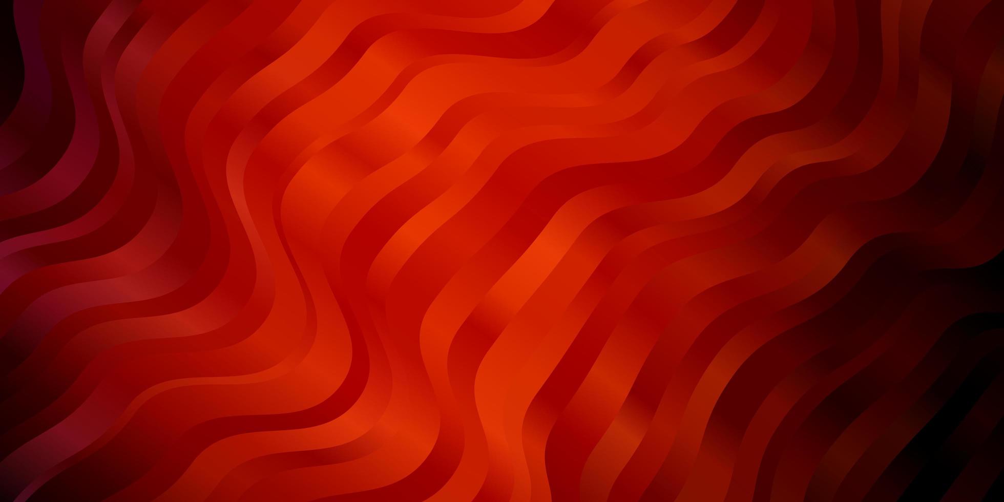 textura vector vermelho escuro com curvas