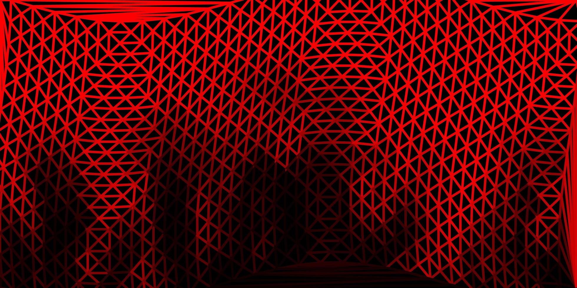 modelo de triângulo abstrato de vetor vermelho escuro.