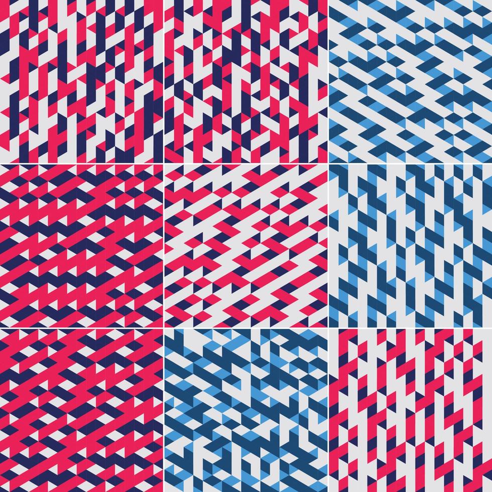 capa abstrata com um esquema de cores gradiente e formas geométricas vetor