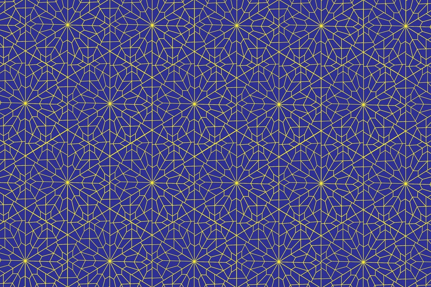 fundo de padrão islâmico geométrico tradicional vetor