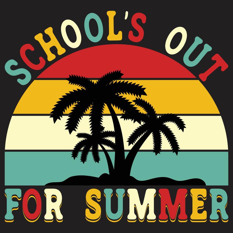 design de camiseta de tipografia de letras de verão ou fundo de verão com frase inspiradora vetor