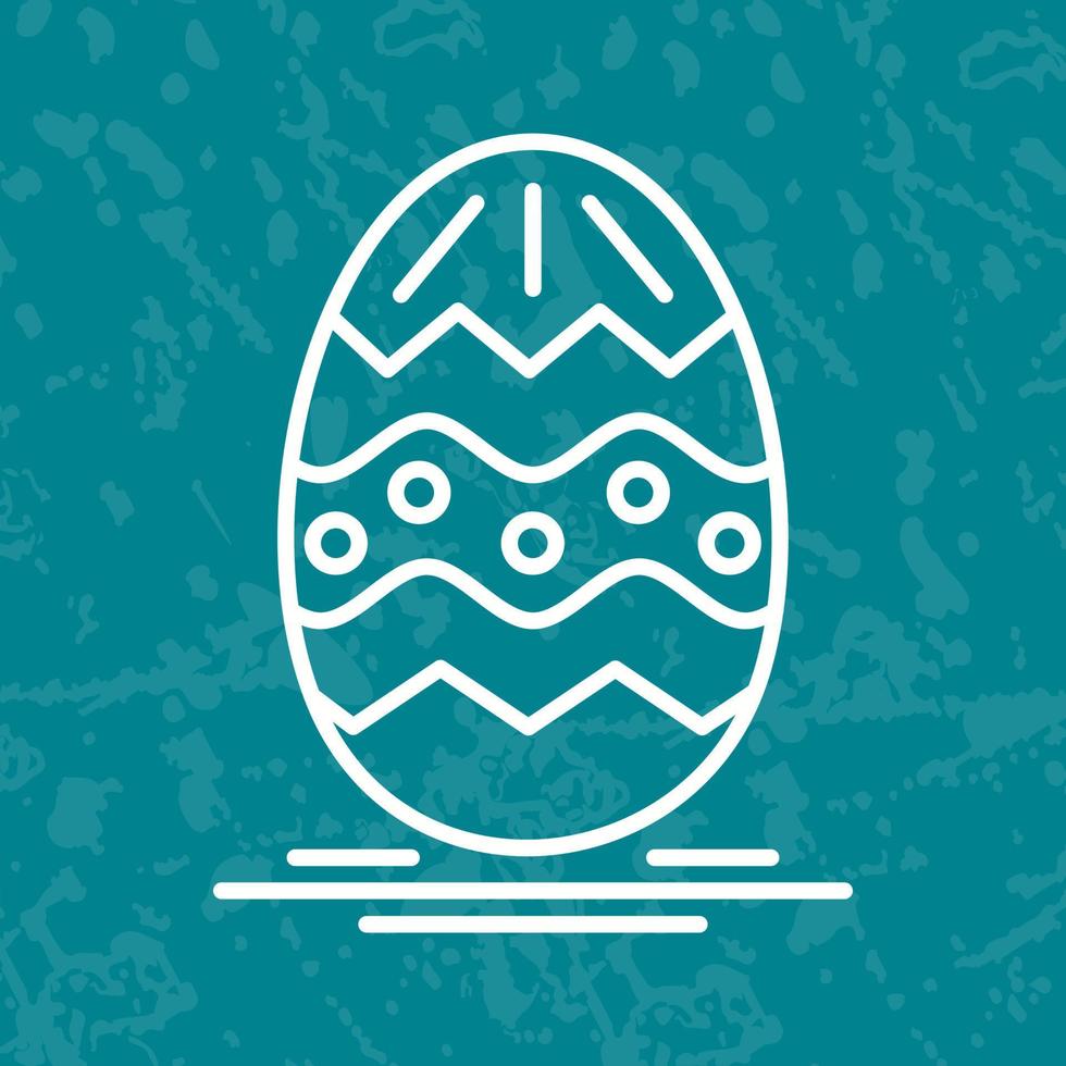 ícone de vetor de ovo de páscoa