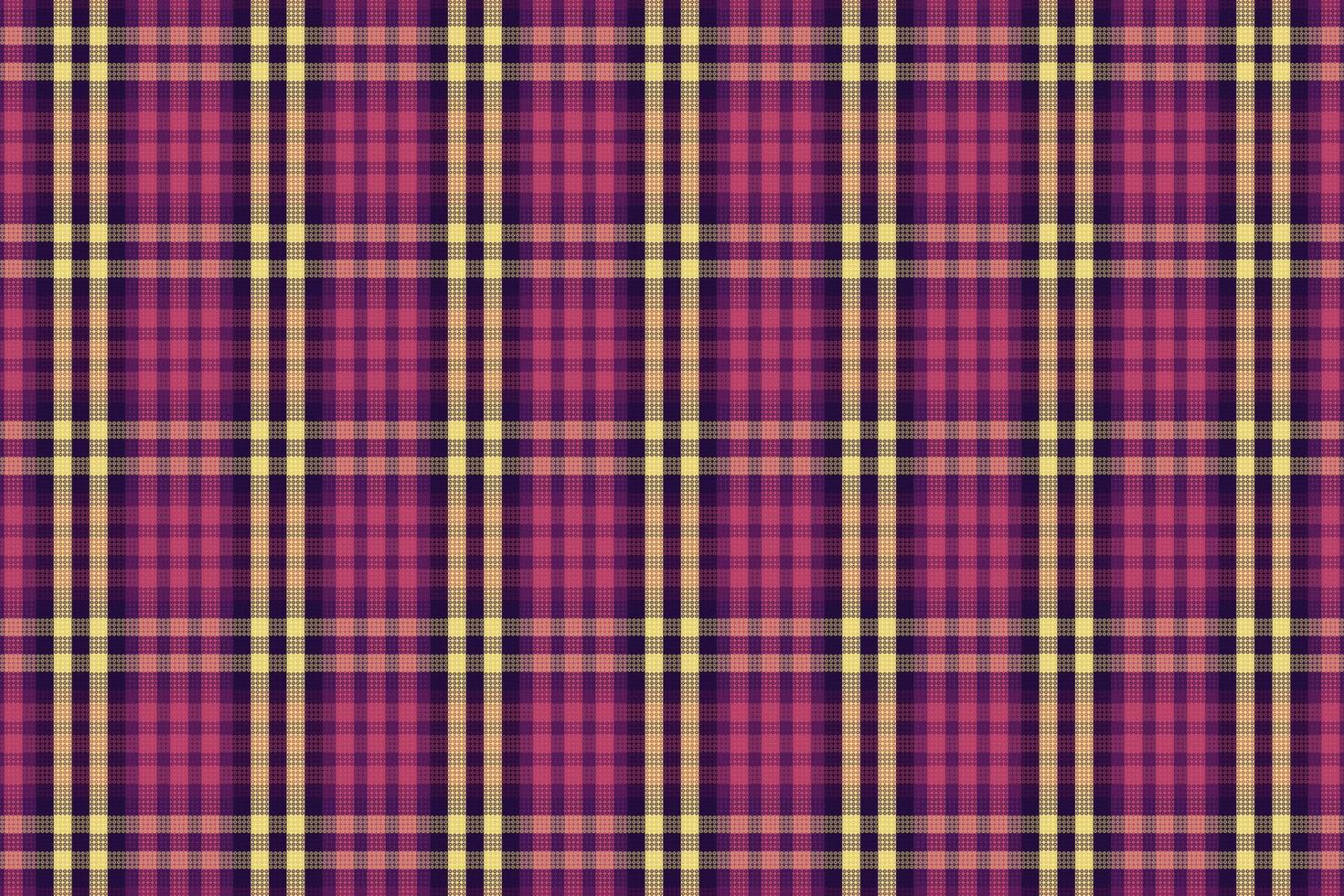 padrão xadrez tartan com cor escura. vetor