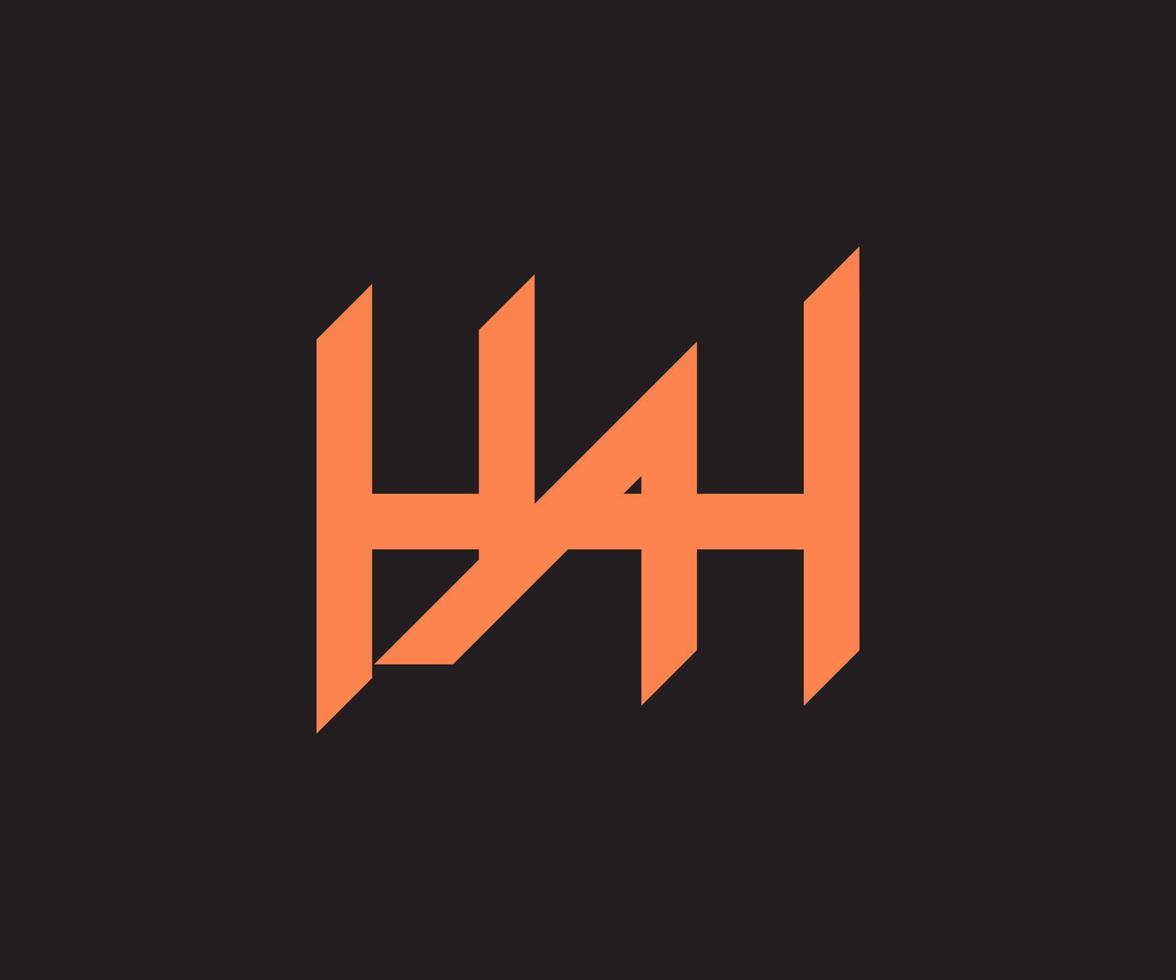logotipo da letra hyah. design do logotipo da carta hyah. logotipos elegantes modernos com letras hyah. ícone de vetor de modelo de negócios de logotipo de carta hyah. elementos de modelo de design de ícone de logotipo de letra hyah