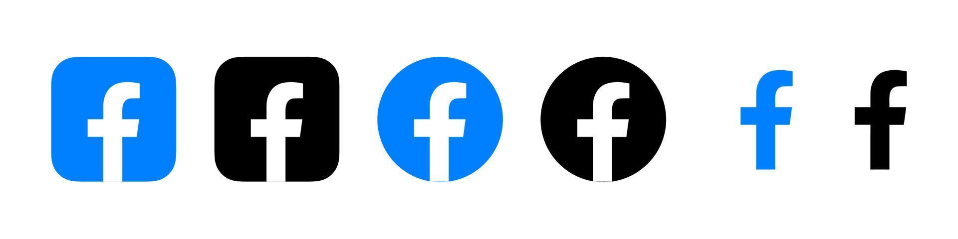 vetor de logotipo do facebook, vetor grátis de ícone do facebook