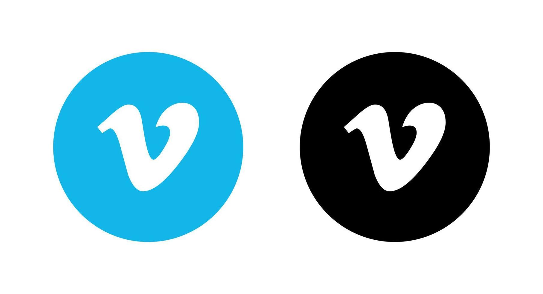 logotipo do vimeo, símbolo do vimeo, vetor grátis do ícone do vimeo