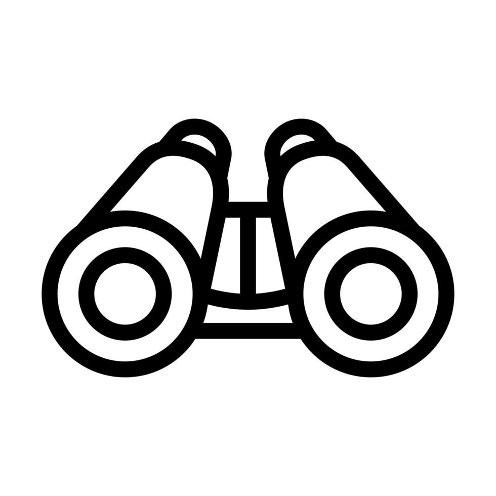 design de ícone binocular vetor