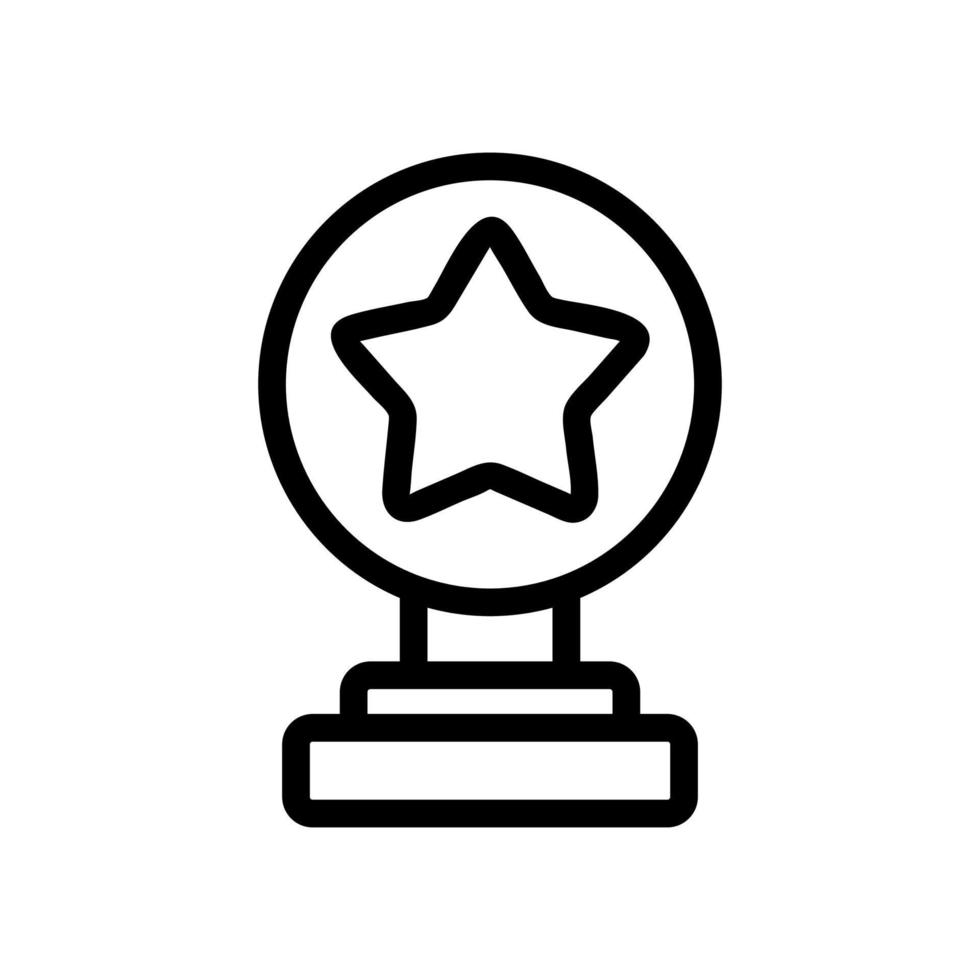 vetor de ícone do Grande Prêmio. ilustração de símbolo de contorno isolado