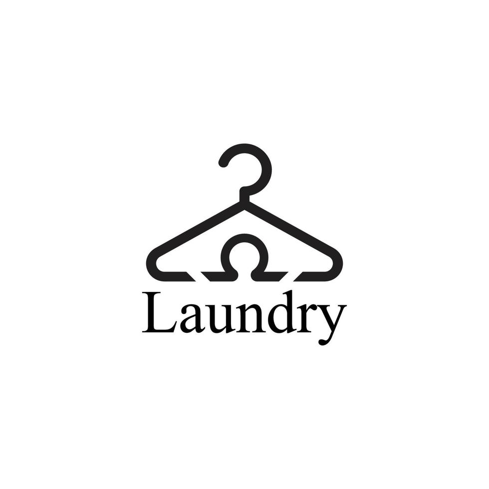 vetor do logotipo da lavanderia