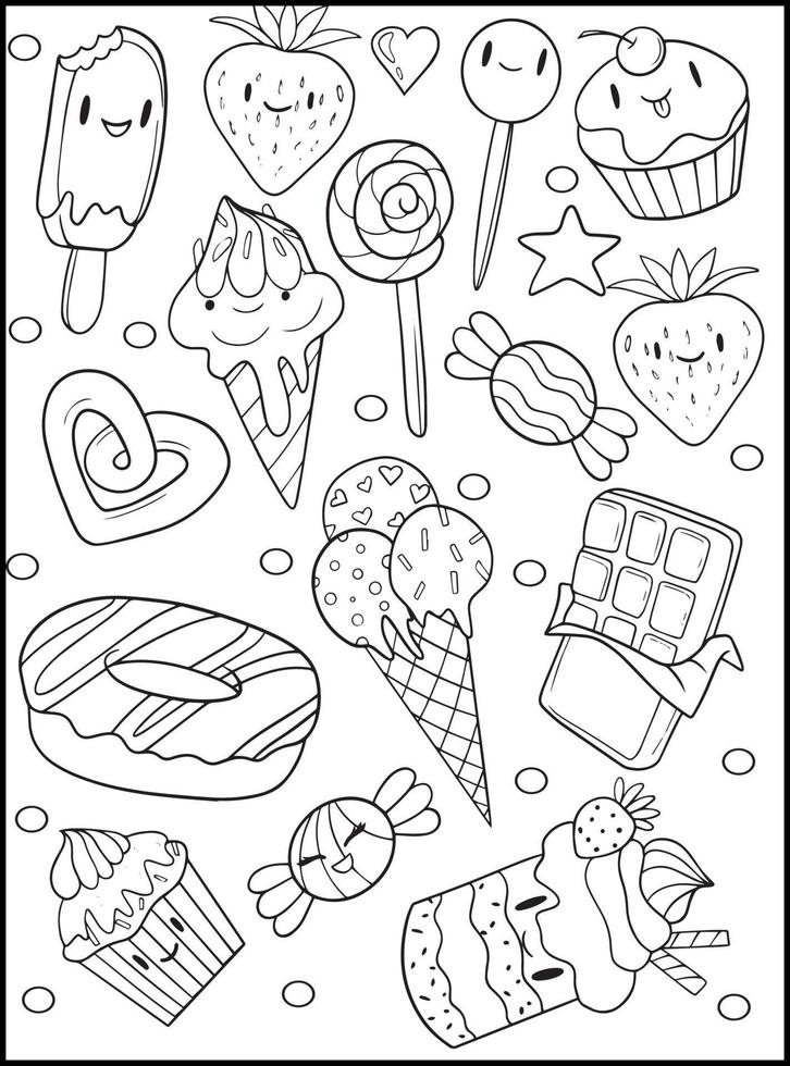 Desenho de Chibi Garota Cupcake para Colorir - Desenhos para Colorir e  Imprimir Gratis