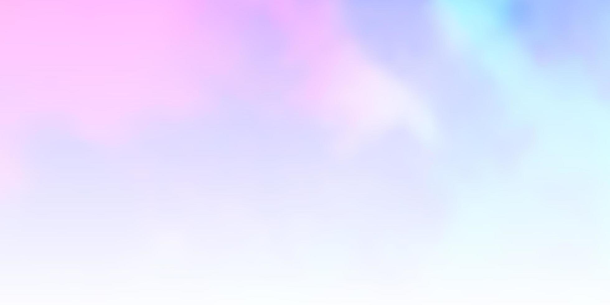 pano de fundo rosa claro, azul vector com cúmulos.
