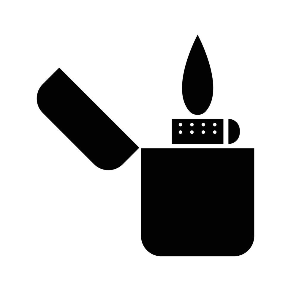 ícone de isqueiro a gás vetor