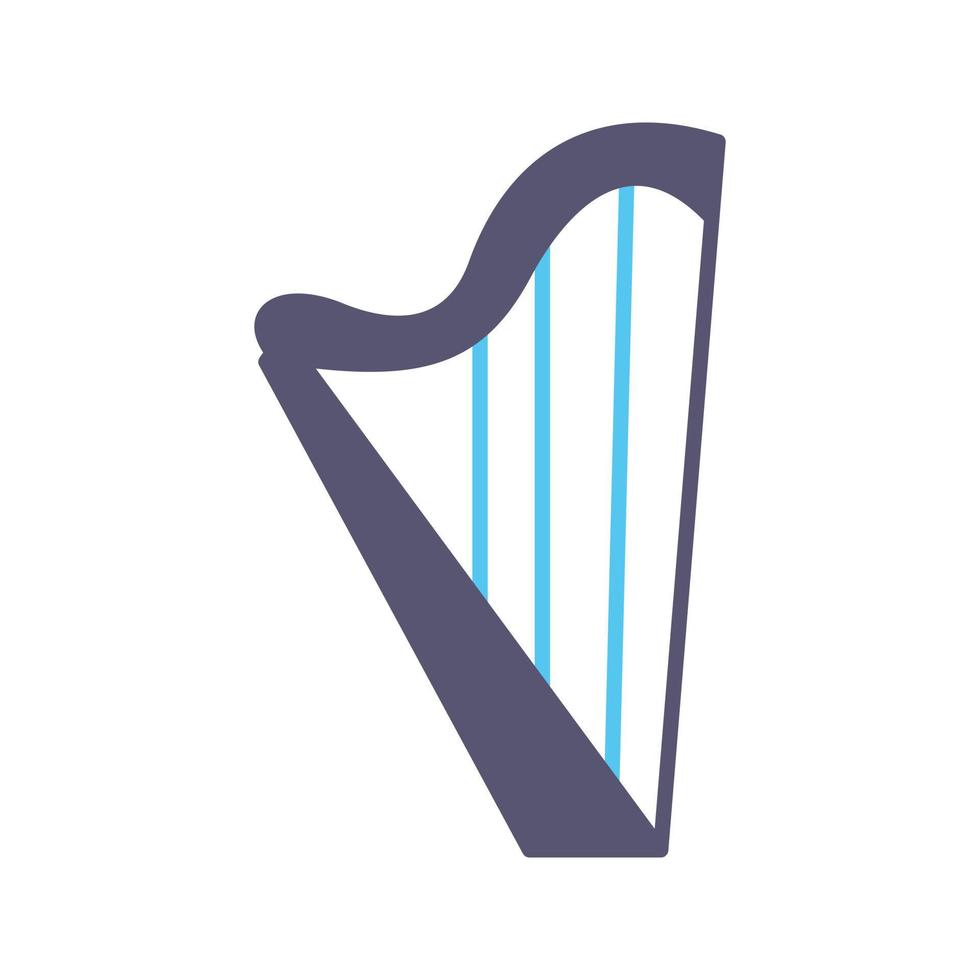 ícone de vetor de harpa