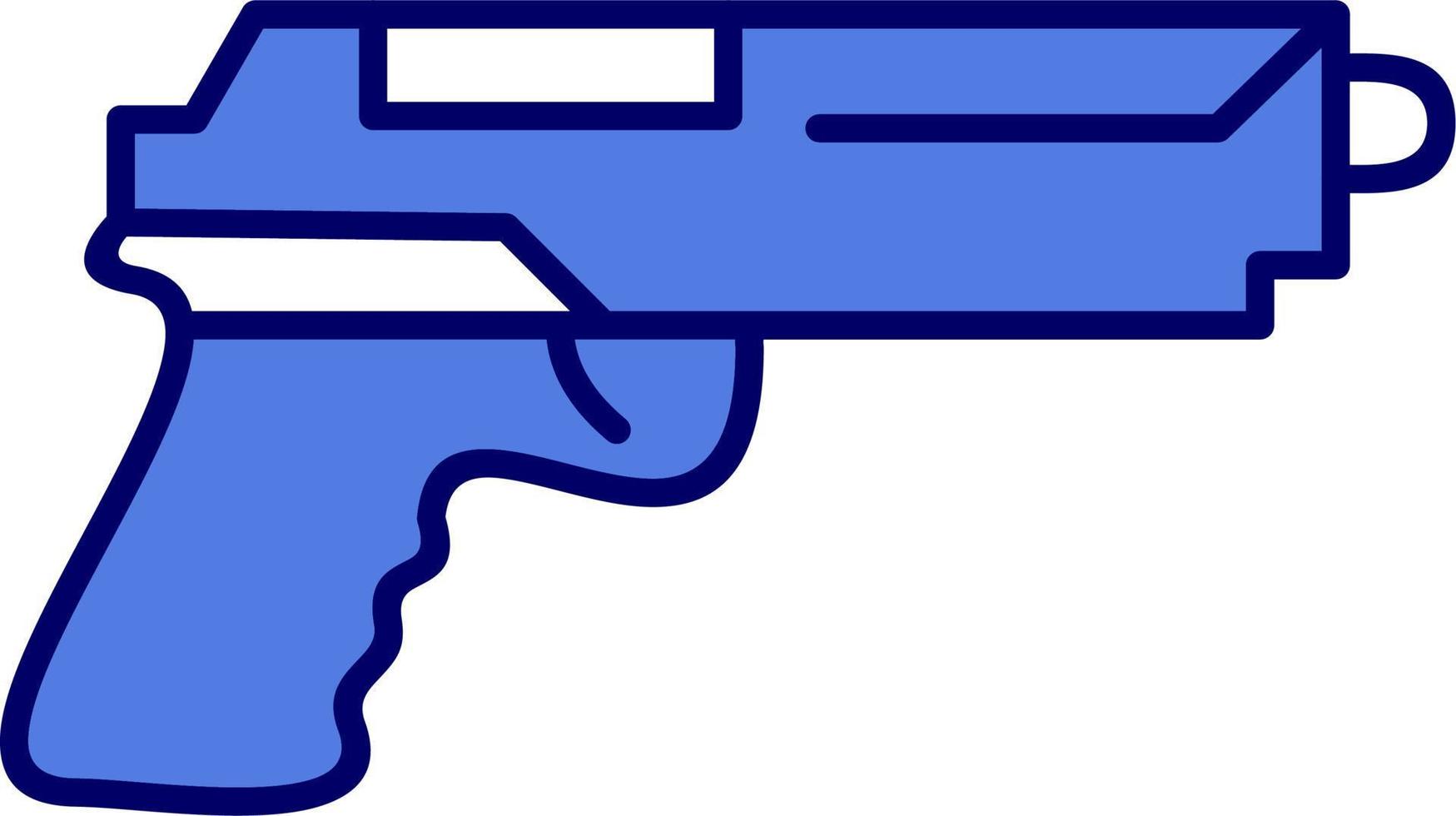 ícone de vetor de arma de mão