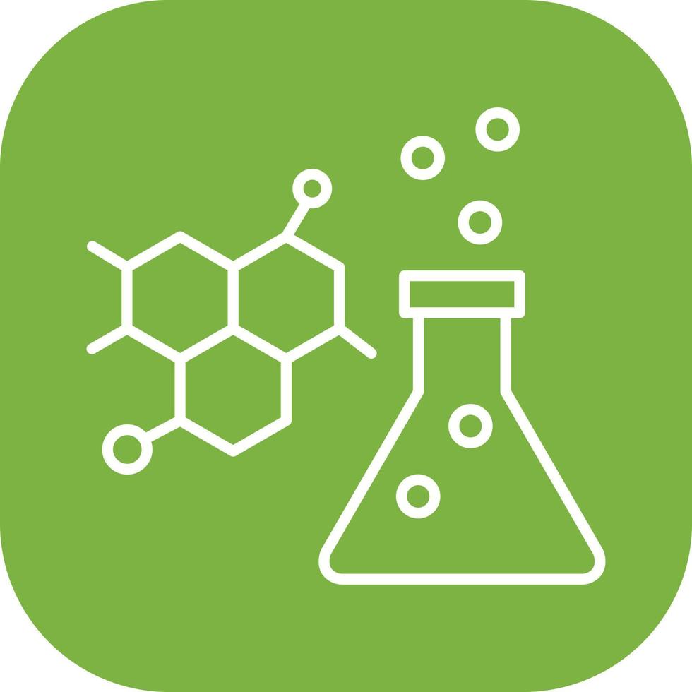 ícone de vetor de química