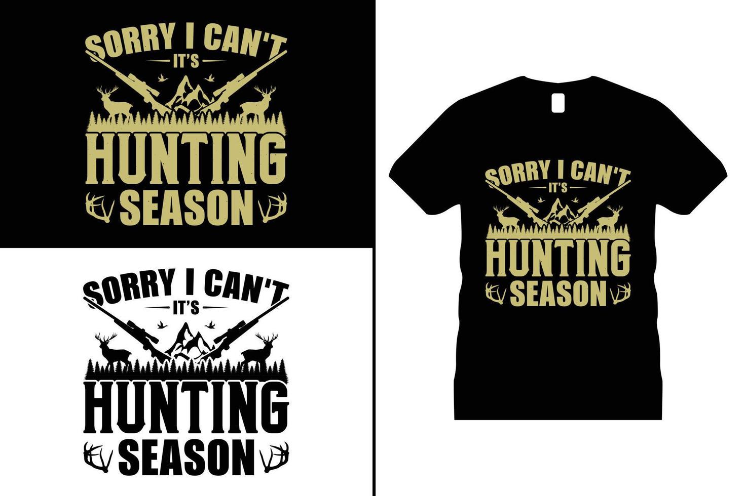 camiseta de caça, veado engraçado, design de camisa de amante, camiseta de caçador. use para camisetas, canecas, adesivos, cartões, etc. vetor
