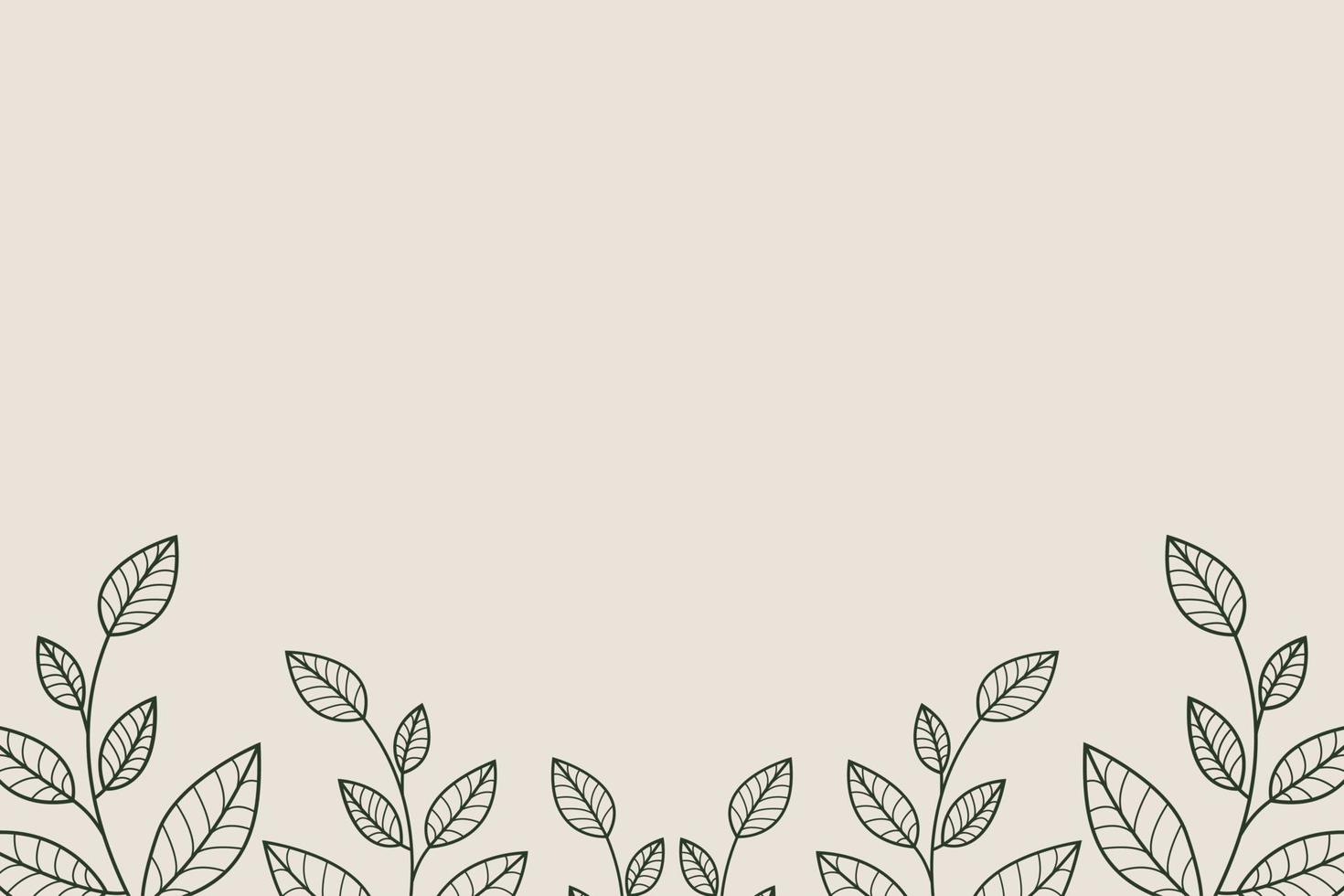 modelo de plano de fundo de papel de parede estético floral abstrato. ilustração vetorial para capa, banner, brochura, pôster, panfleto, papel de parede, cartão, mídia social e outros vetor