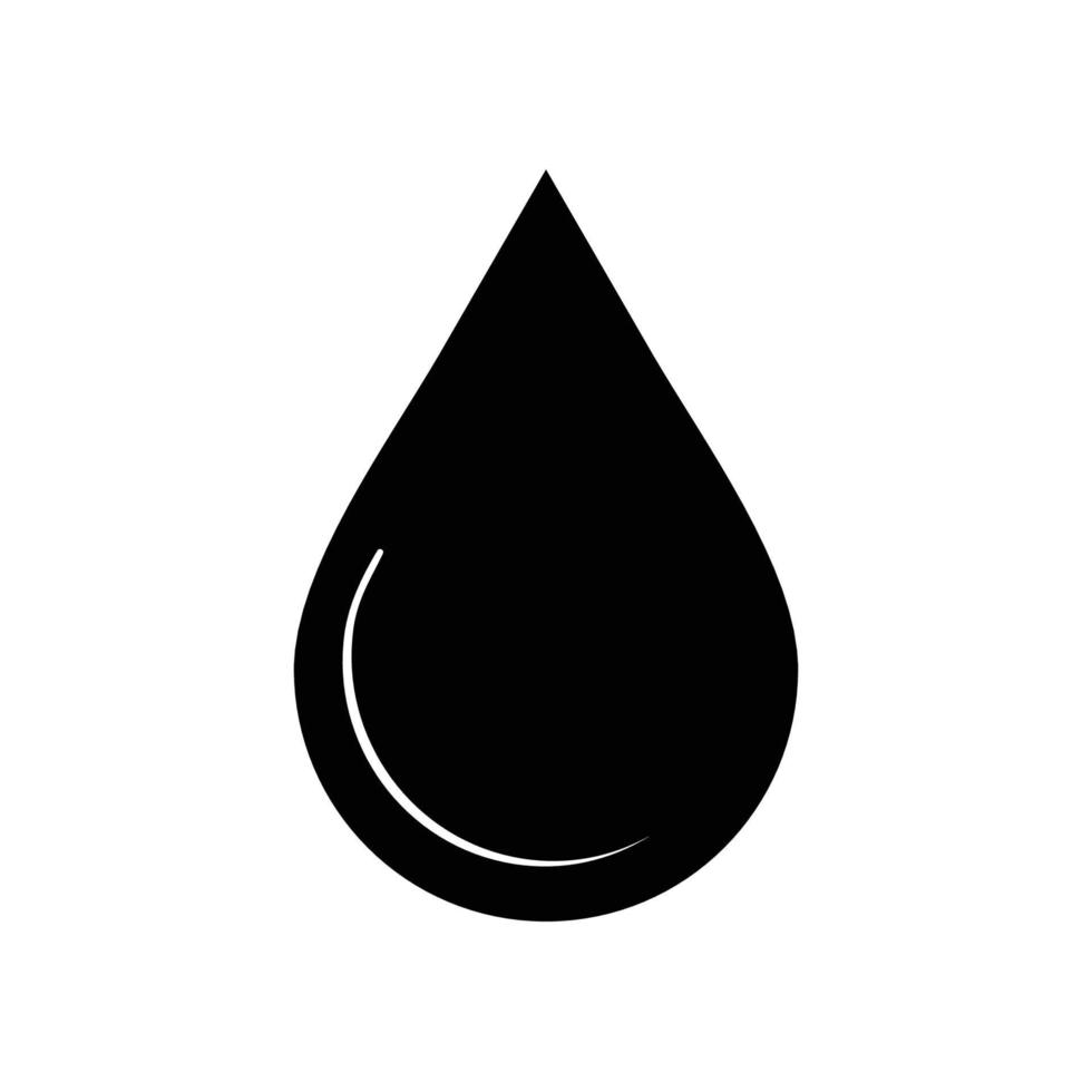 vetor de logotipo de ícone de chuva de água