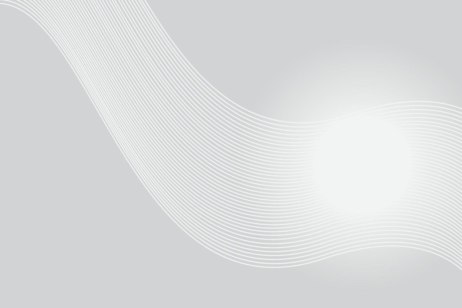 vetor gradiente de fundo branco com linhas onduladas