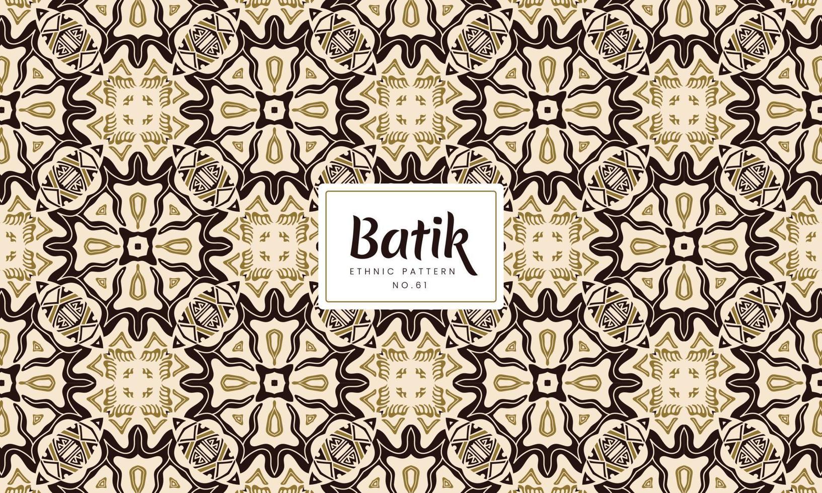 batik natureza indonésia padrões florais decorativos tradicionais vetor