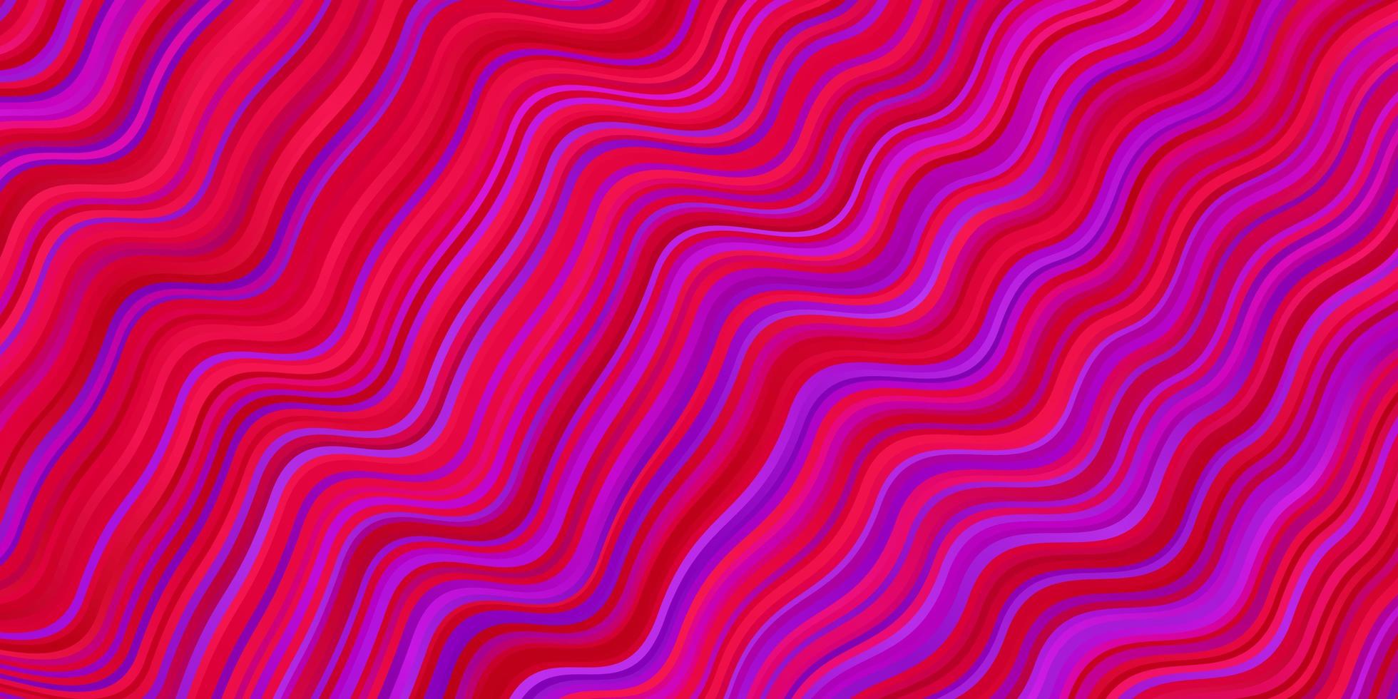 fundo vector rosa claro roxo com linhas curvas.