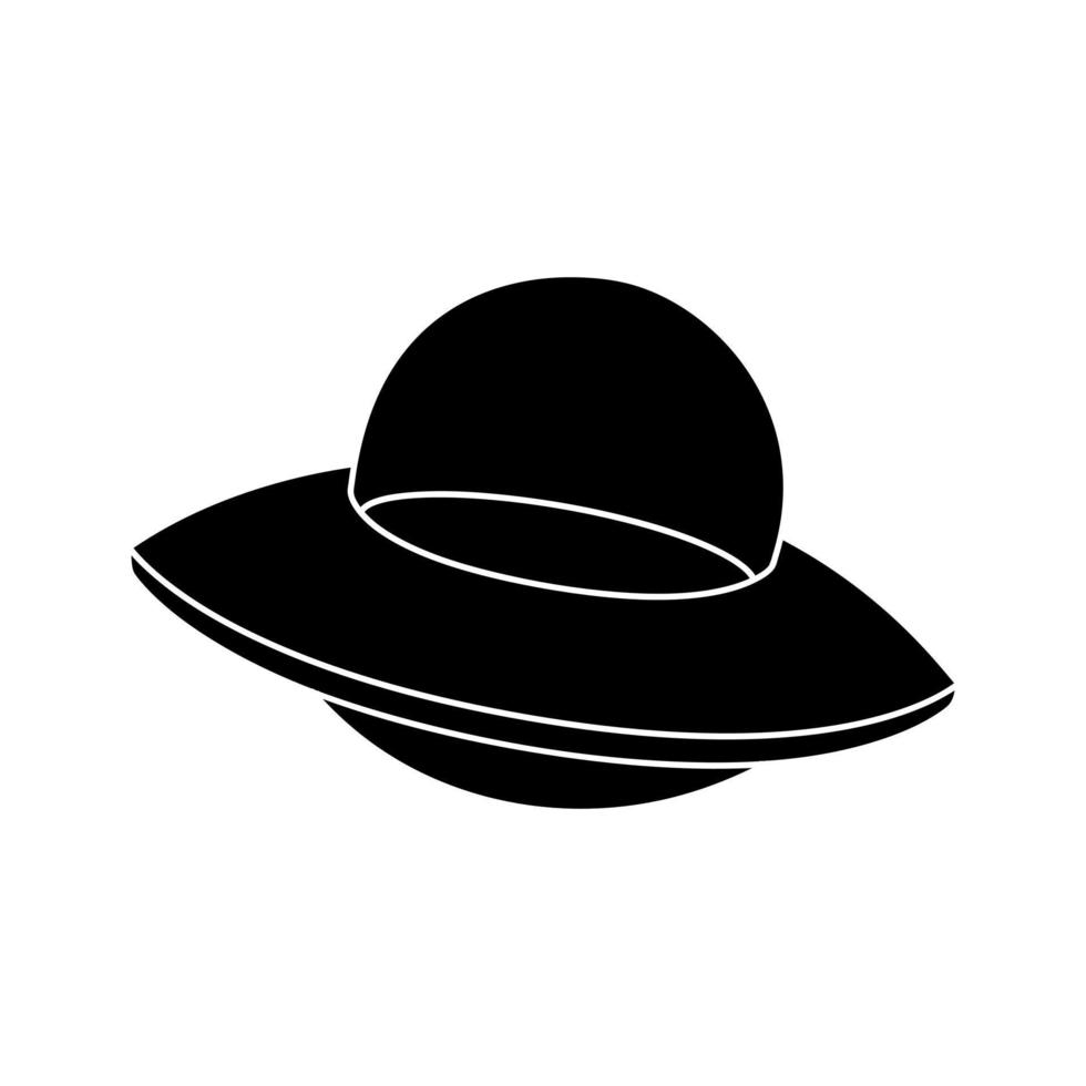 vetor de ícone de OVNI. sinal de ilustração de disco voador. símbolo ou logotipo alienígena.