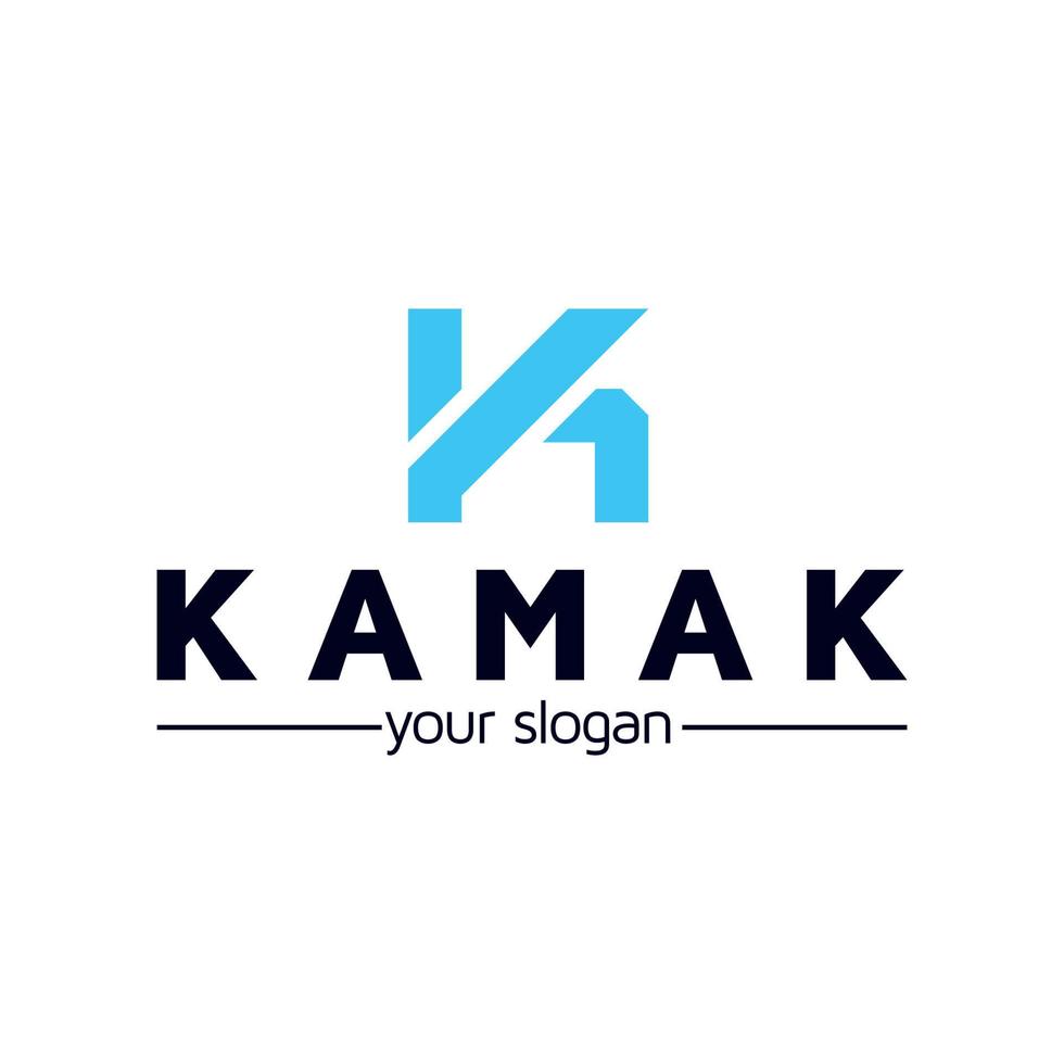 logotipo da letra k com ícone vetor