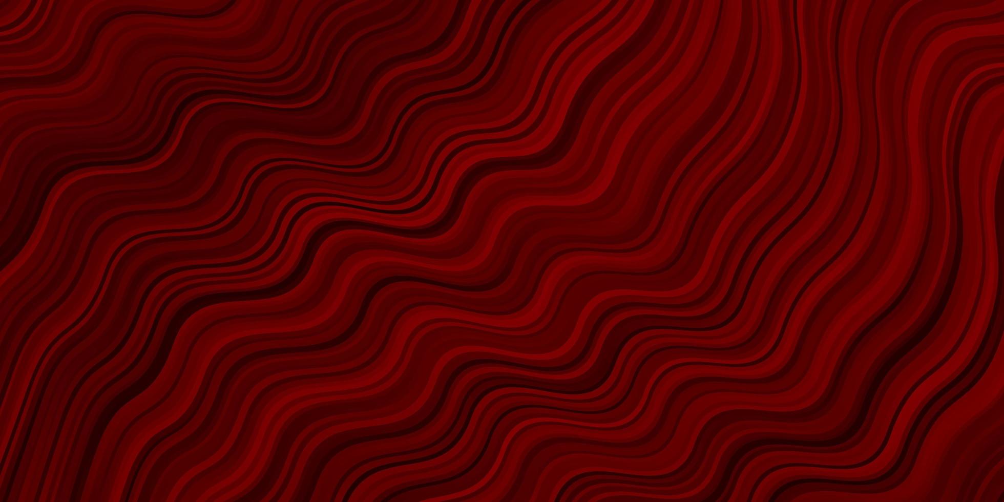 textura vector vermelho escuro com linhas irônicas.