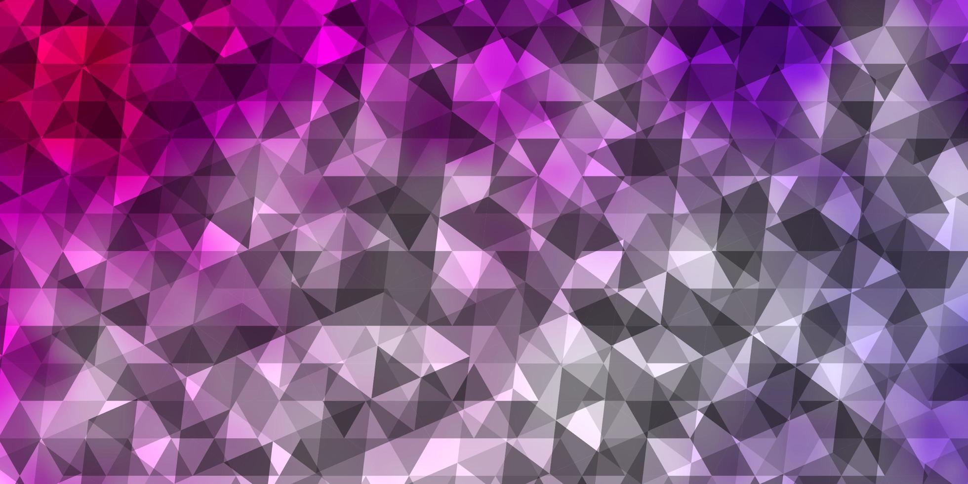 de fundo vector roxo, rosa claro com triângulos.