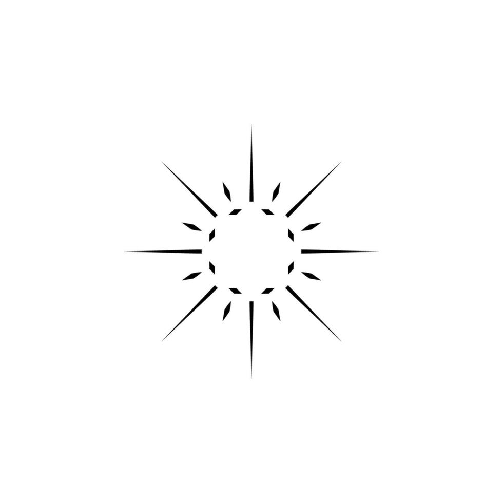 ícone do sol. símbolo de plano de fundo do pôster de grande venda de viagens de verão de estilo simples. elemento de design do logotipo da marca sol. impressão de camiseta de sol. vetor para adesivo.