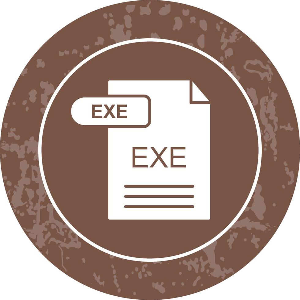 ícone do vetor exe