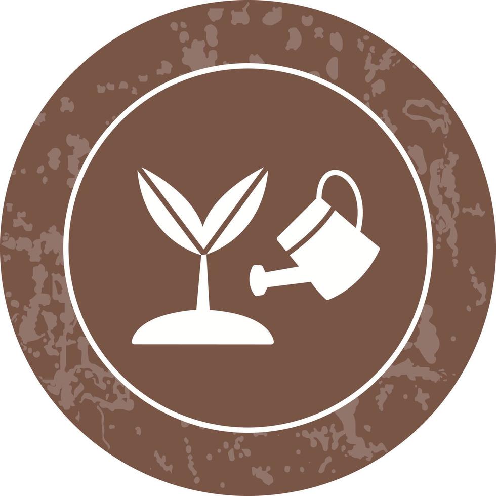 ícone de vetor de planta em crescimento