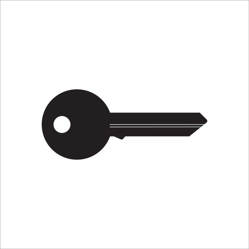 design de vetor de logotipo de ícone de fechadura de porta