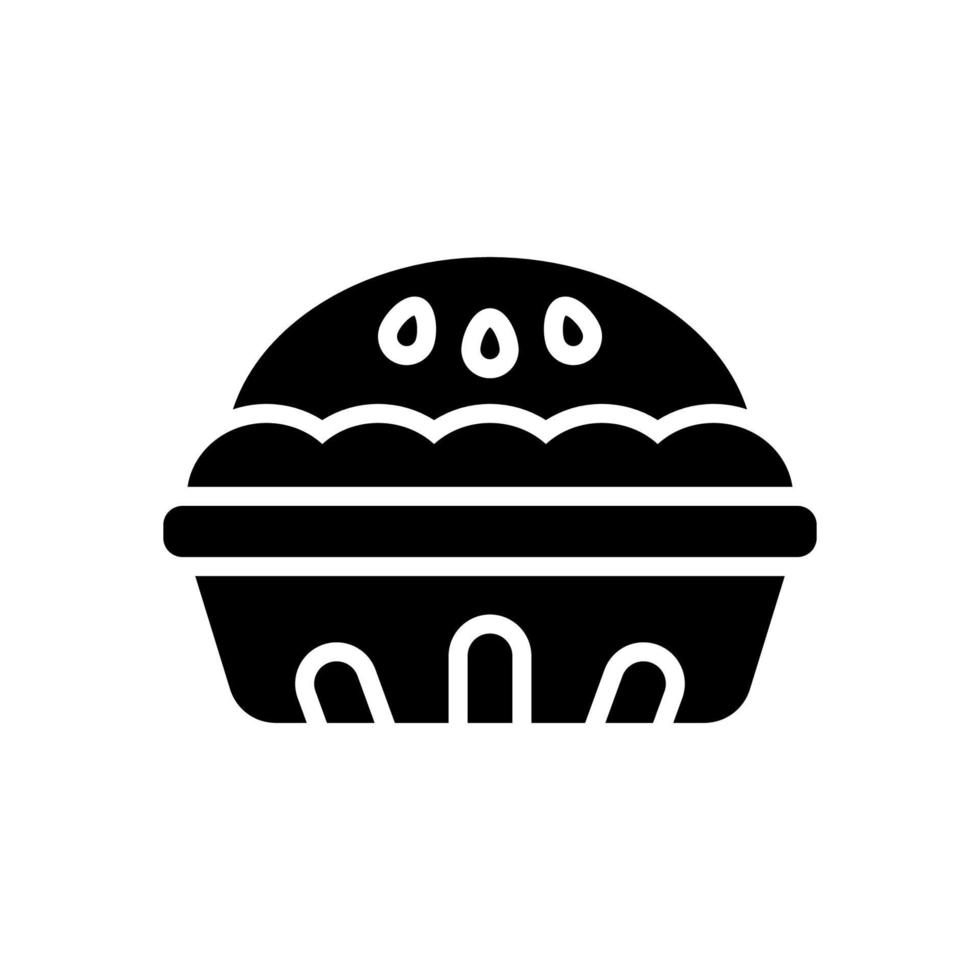 ícone de muffin para seu site, celular, apresentação e design de logotipo. vetor