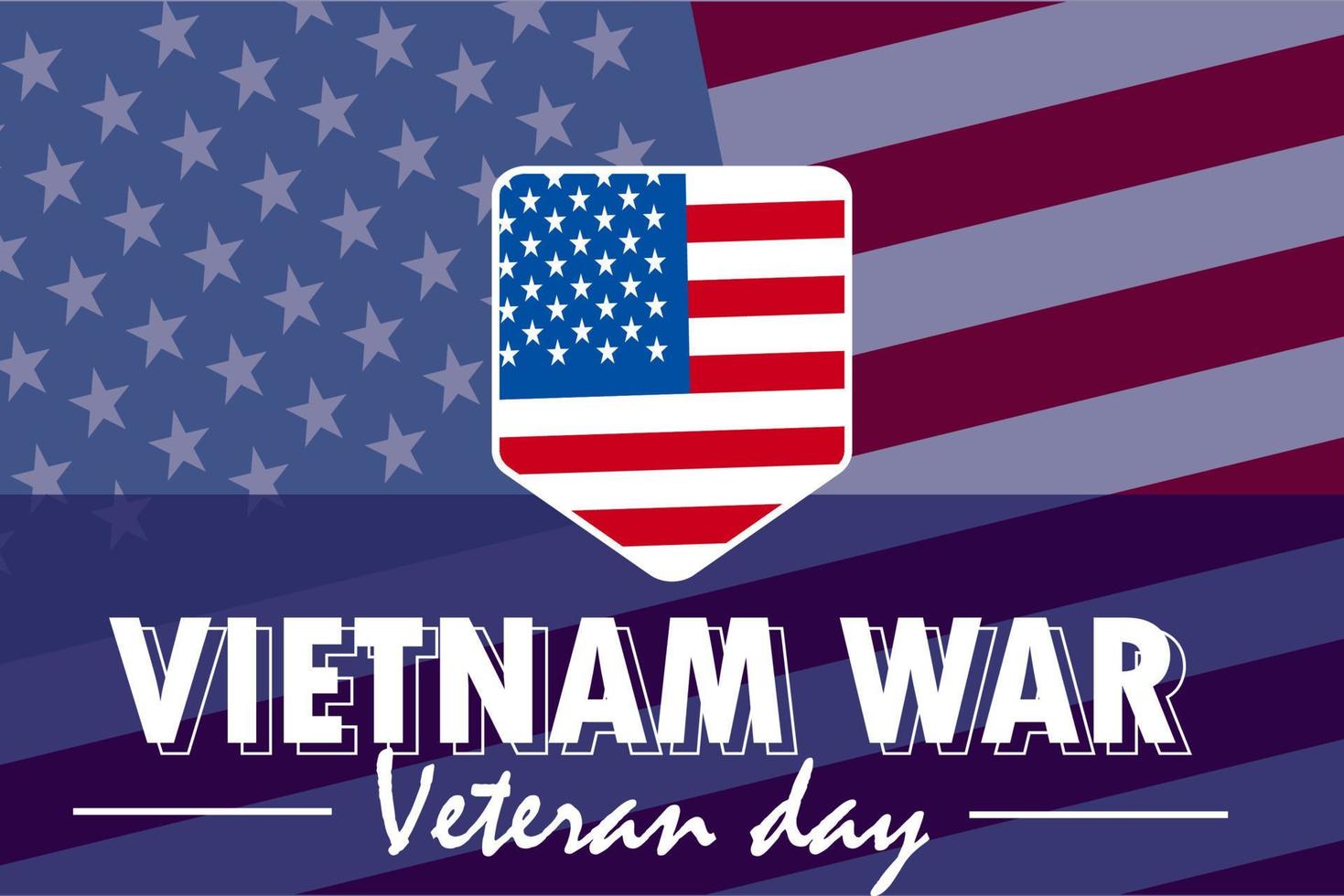 dia nacional dos veteranos da guerra do vietnã. comemorado em 29 de março nos eua. plano de fundo, cartaz, cartão de felicitações, design de banner vetor