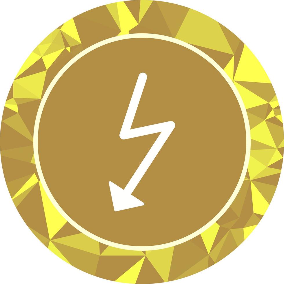 ícone de vetor de flash exclusivo