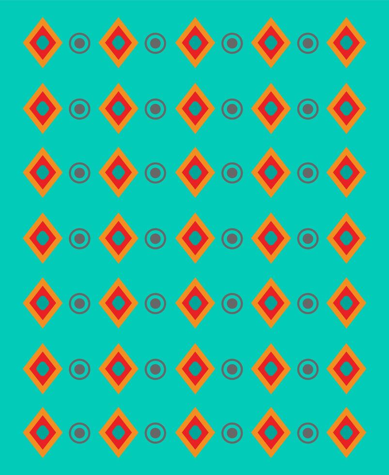 padrão geométrico multicolorido abstrato vetor