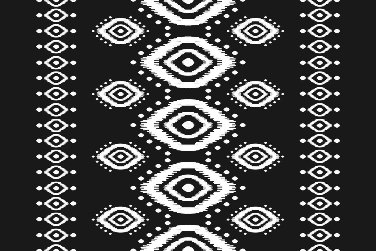 tapete étnico tribal arte padrão. padrão sem emenda de ikat étnico. estilo americano, mexicano. vetor