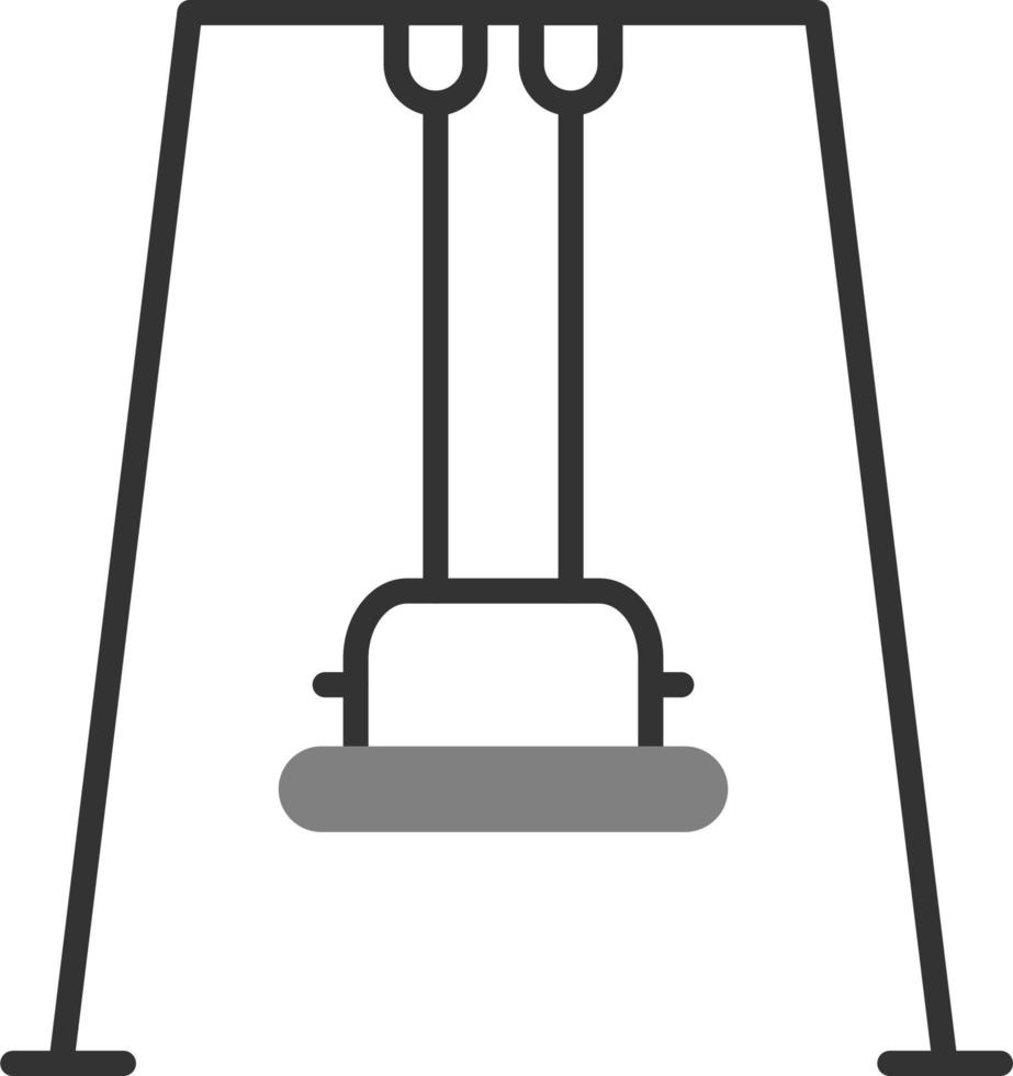 ícone de vetor de balanço