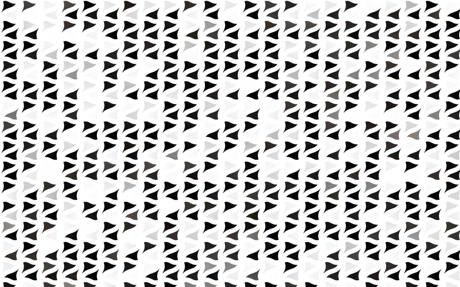 pano de fundo vector preto claro com linhas, triângulos.