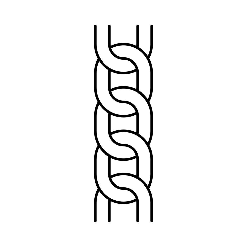 ilustração vetorial de ícone de linha de freio vetor