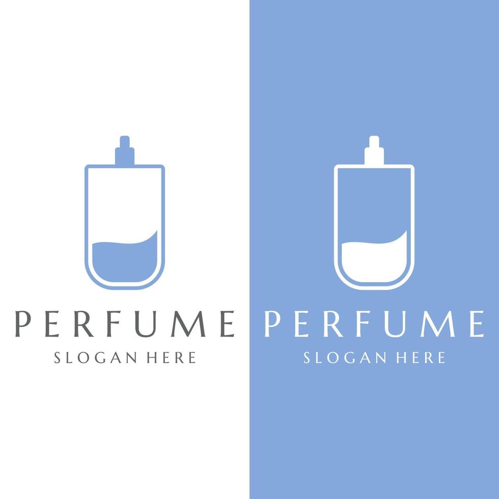 design de logotipo criativo cosmético de perfume de perfume de luxo isolado pode ser usado para negócios, empresas, cosméticos e perfumarias. vetor