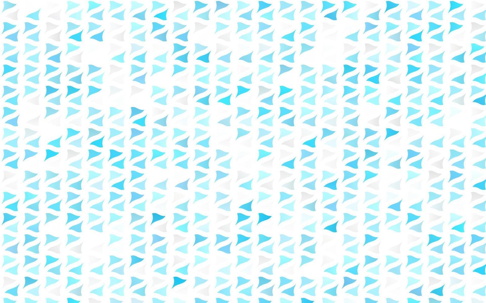 textura vector azul claro em estilo triangular.