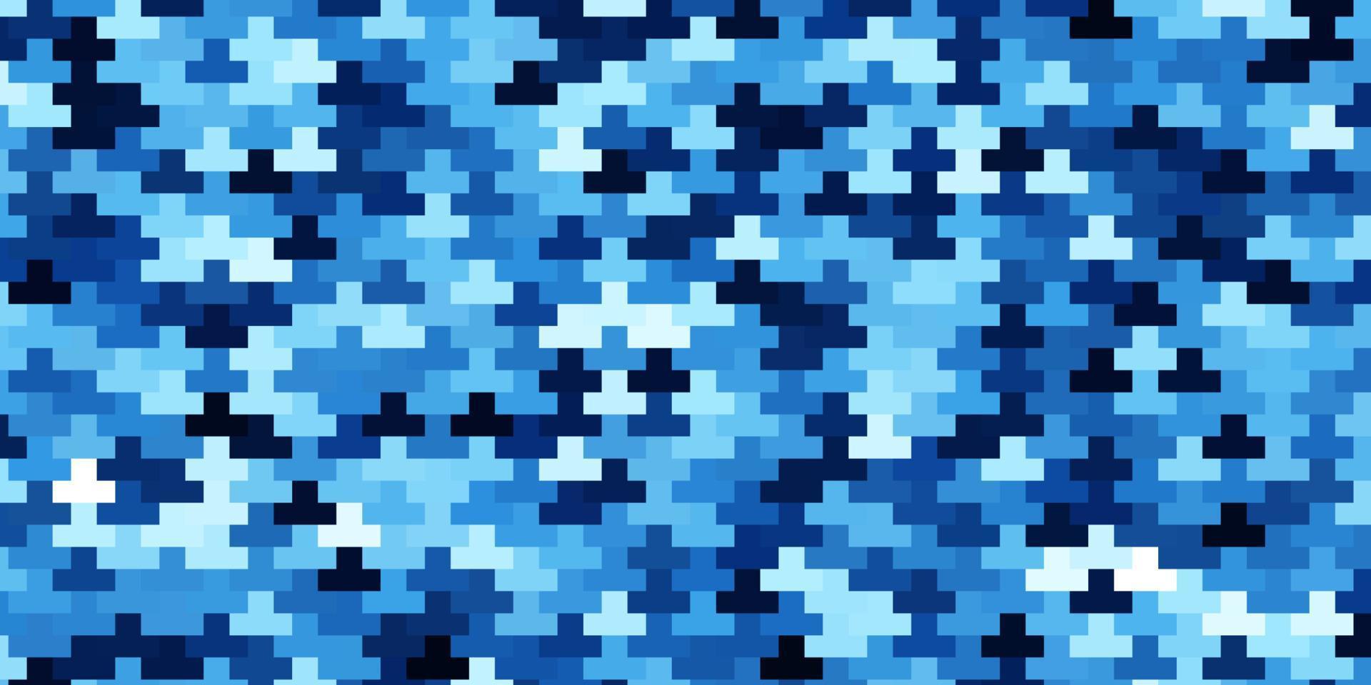 textura vector azul claro em estilo retangular.