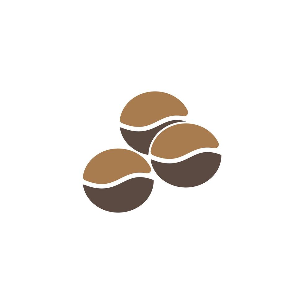 café foi ícone do logotipo vetor