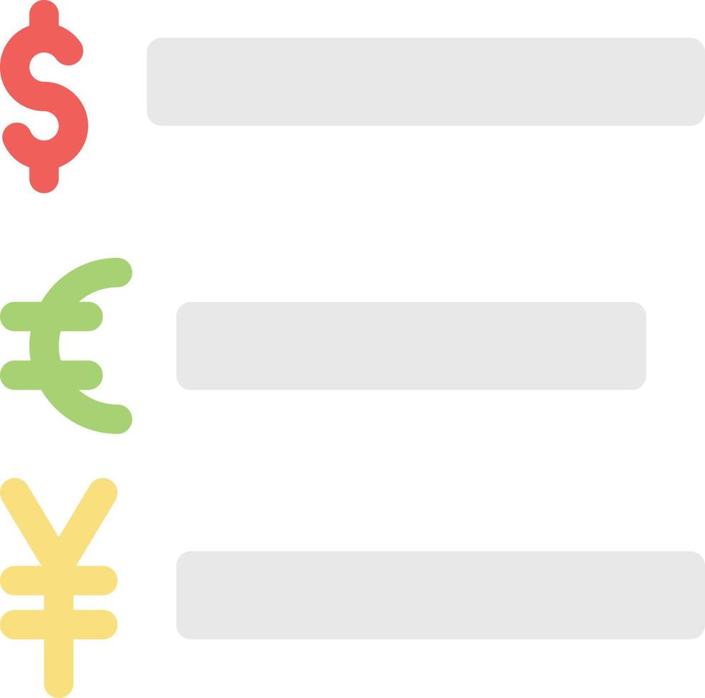 ilustração em vetor dólar em um ícones de symbols.vector de qualidade background.premium para conceito e design gráfico.