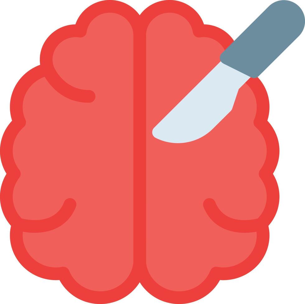 ilustração em vetor cirurgia cerebral em um icons.vector de qualidade background.premium para conceito e design gráfico.