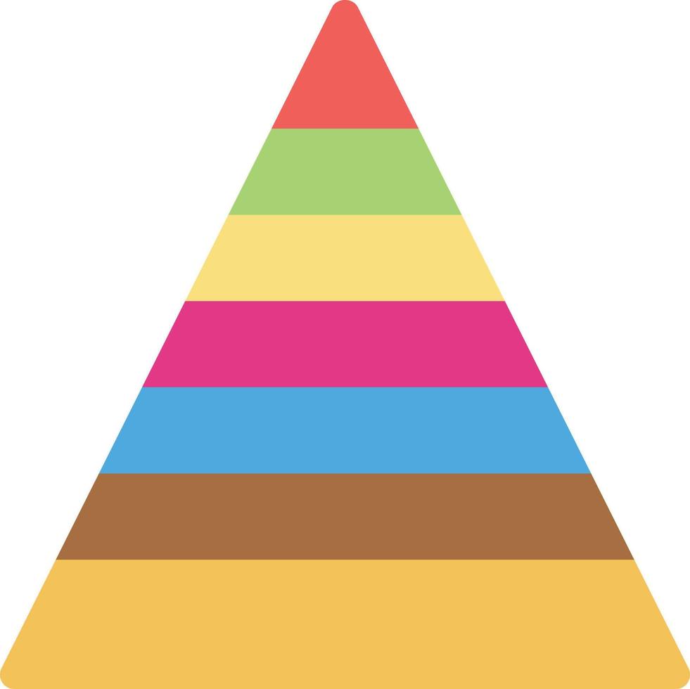 ilustração vetorial de pirâmide em ícones de símbolos.vector de qualidade background.premium para conceito e design gráfico. vetor